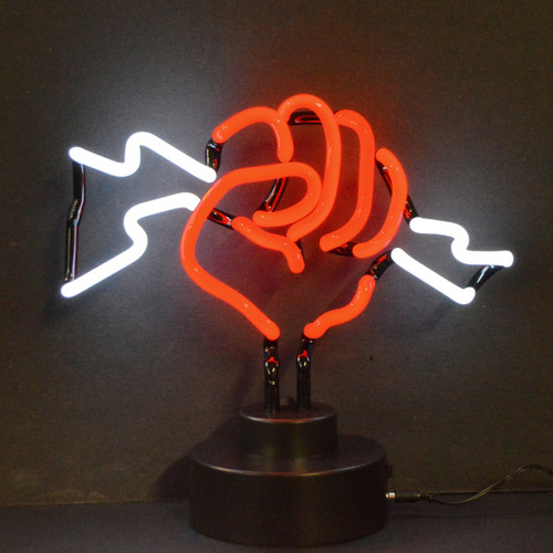 Fist With Lightning Neon Sculpture WL-TN037 Fist With Lightning Neon Sculpture WL-TN037